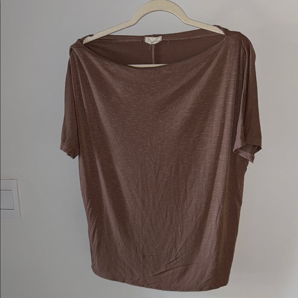Elegant Brown Women's Top
